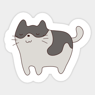 Lazy Cat Sticker